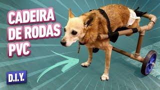 COMO FAZER CADEIRA DE RODAS PARA CACHORRO E GATO