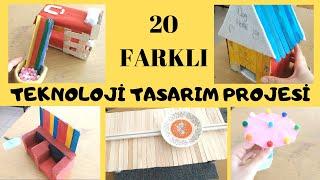 20 farklı TEKNOLOJİ TASARIM PROJESİ PROJE FİKİRLERİ teknoloji tasarım icatlar inovasyon örnekleri