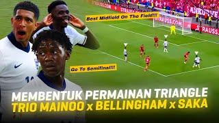 Sudah Menyatu Dengan Pemain Inggris Trio Bellingham Mainoo Saka Obrak-Abrik Pertahanan Swizterland