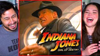 INDIANA JONES 5 Trailer Reaction  Indiana Jones & The Dial of Destiny  Harrison Ford