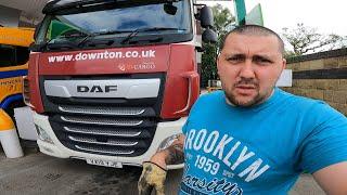 m  am  intors  pe  TIR- DAF XF  - adrian cox