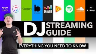 DJing with Streaming Services - The Full Guide - DJ with Spotify Deezer Tidal Soundcloud ect