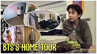 BTSs Home Tour Jimin V Jungkook RM J-Hope