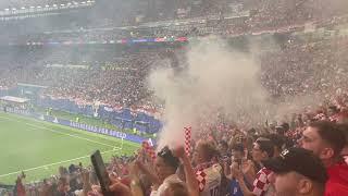 Hrvatska  vs. Italija  u Leipzigu 24.06.2024 - Hrvatski navijači