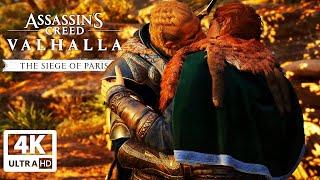 Assassins Creed Valhalla THE SIEGE OF PARIS Final Boss and All Endings 4K 60FPS Ultra HD