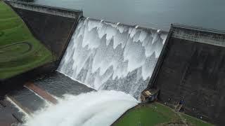 Tinaroo Dam Spillway on the Atherton Tablelands  North Queensland -     April 2023