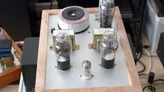 Handmade 45s SE amp 1.2watt low power output for Gregs