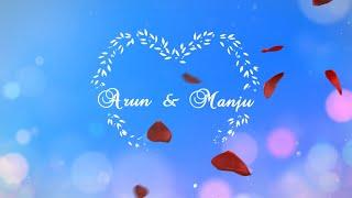 Save The Date I Arun & Manju I Wedding Video Invitation