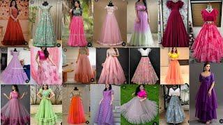 Fancy Long Gowns Designs  Latest collection of Long Frocks models