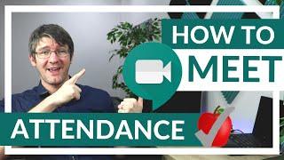 How to take Attendance in Google Meet