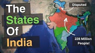 Indias States Are The Biggest In The World