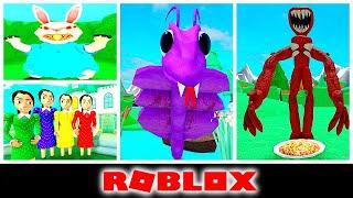 Roblox Hungry Games Hungry Banban Silent Steve BOSS Hungry DOORS Figure Hungry Pig Angry Wednesday