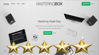 MasteringBOX REVIEW Online Mastering Service