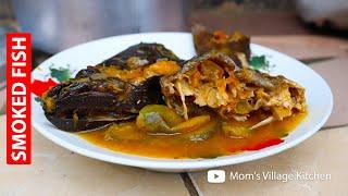 How to cook smoked Fish Stew  - Ugandan Smoked Fish Curry - Moms Village Kitchen - African Food