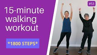 15 minute Walking Workout for Seniors Beginners