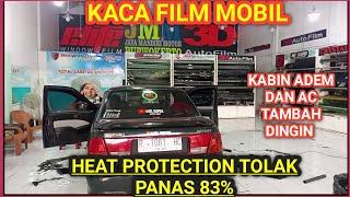 Ganti Kaca Film Murah Tolak Panas 83%  Heat Protection