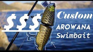 $$$ Swimbait in Action - Sora Design Arowana Fishing Lure