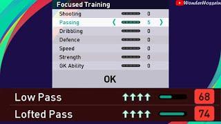 PES 2021 Master League Tips  Focused Training In Master League