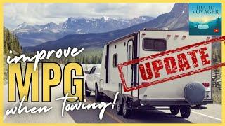 Tow Tip  Improve MPG when towing UPDATE