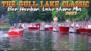 INCREDIBLE RARE BOATS The Gull Lake Classic Boat Show at Bar Harbor 2023. Gar Wood Chris Craft
