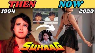 SUHAAG 1994  SUHAAG FULL MOVIE CAST 1994 TO 2024  AJAY DEVGAN  AKSHAY KUMAR  NAGMA  #suhaag