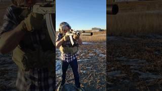 Suppressor vs Muzzle Brake on Draco  Blast Shields are OUT  #shorts #762x39 #ak47