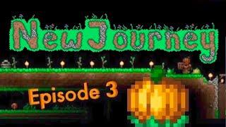 Pumpkins??  New Journey Episode 3  Terraria Console Series