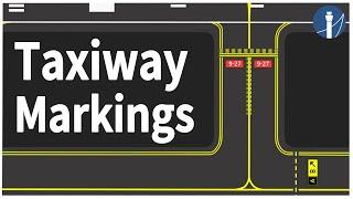 All about taxiway markings