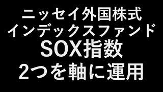 ニッセイ外国株式インデックスファンドとSOX指数での運用 現時点での投資信託の考え