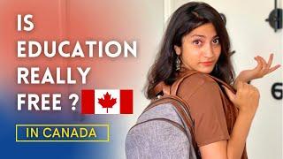 Is Education Really Free in Canada?  Schools in Canada
