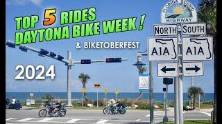 TOP 5 Motorcycle Rides for DAYTONA BIKE WEEK & Biketoberfest 2024