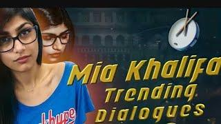 Mia khalifa interview funny  dubbing gali version  dubing video  #miakhalifa #dubingvideo