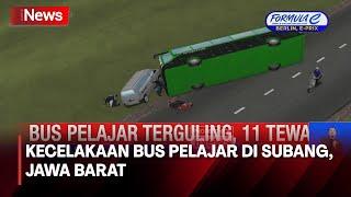 Data Korban Tewas Kecelakaan Bus Pelajar di Subang Jawa Barat - iNews Siang 1205