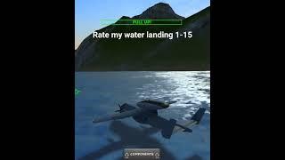 Rate my water landing #waterlanding #butter