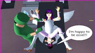 Theres a Pregnant Angel in the Hospital Police KOBAN in Sakura School Simulator
