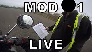MOD 1 2019 - UK Motorbike Test - Live Footage with Commentary 17