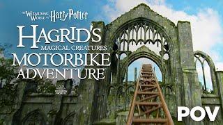 Hagrids Magical Creatures Motorbike Adventure Front Row POV Experience