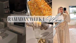 VLOG First week of Ramadan