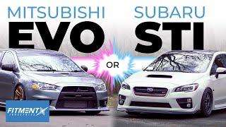 Evo Vs. STI Whats Better?  Opposite Lanes