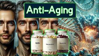 Top 3 Anti-aging supplements   NMN Resveratrol and Quercetin.