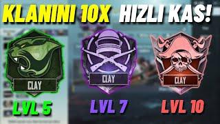 KLANINI 10X HIZLI KAS  KLAN NASIL KASILIR PUBG Mobile