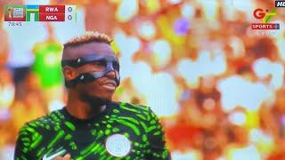 NIGERIA vs RWANDA0-0 AFCON QUALIFIER 2025 - SUPER EAGLES HELD…OSIMHEN LOOKMAN & MORE