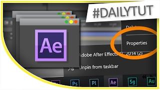  AE Trick - Open MULTIPLE INSTANCES of Adobe After Effects at Once