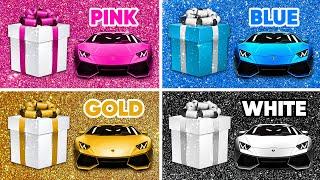 Choose Your Gift... Pink Blue Gold or White ⭐️ How Lucky Are You?  Quiz Shiba