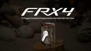 Rugged Smartphone Charging Weather Alert Radio - FRX4 by Eton Corp