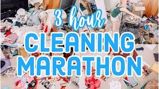 EXTREME CLEAN WITH ME MARATHON  OVER 3 HOURS OF CLEANING MOTIVATION