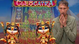 CASINODADDYS AMAZING BIG WIN ON CLEOCATRA SLOT 