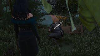 Yennefer catches Geralt looking for Trisss earing - Witcher 3