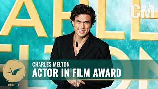 Charles Melton Wins Actor in Film Award at the 21st Unforgettable Gala
