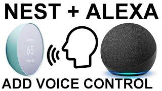 How To Voice Control A Google Nest Thermostat With Your Alexa Devices - Use Echo Dot Show Or App